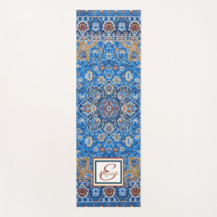 Orientalisch Blau Türkischer Persischer Teppichsch Yogamatte