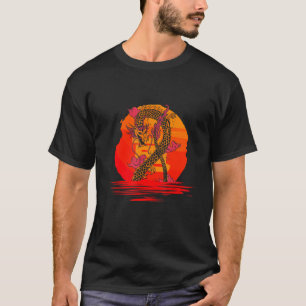 Orientalisch-chinesische Drachen asiatischer Drach T-Shirt