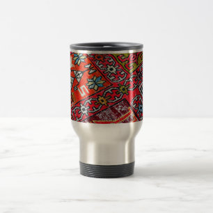 Orientalisch Persisch, türkisches Muster, Teppich Reisebecher