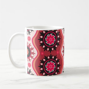 Orientalisch Traditionell: Nahtloses Ornament-Desi Kaffeetasse