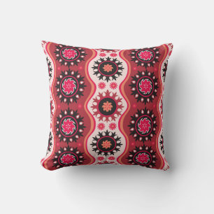 Orientalisch Traditionell: Nahtloses Ornament-Desi Kissen