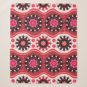 Orientalisch Traditionell: Nahtloses Ornament-Desi Sherpadecke