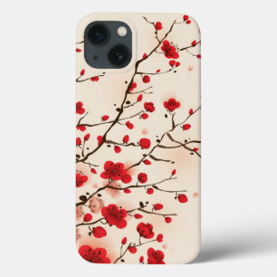 Orientalische Artmalerei, Pflaumenblüte im Case-Mate iPhone Hülle