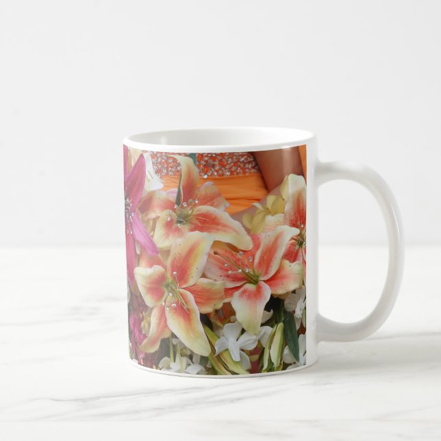 Orientalische Lilien Tasse (Rechts)