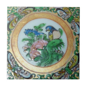 Orientalische Vintage Ausrüstungsbeschreibung Fliese