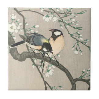 Orientalische Vögel auf Zweigen Keramik Tile Fliese