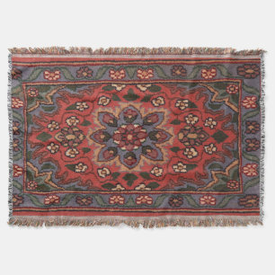 Orientalischer Antiker Persischer Türkischer Blume Decke