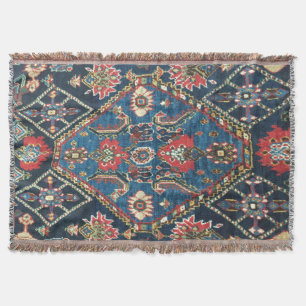 Orientalischer Antiker Türkischer Persischer Blaue Decke