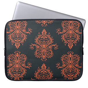 Orientalischer Damast: Vintages mediterranes Muste Laptopschutzhülle