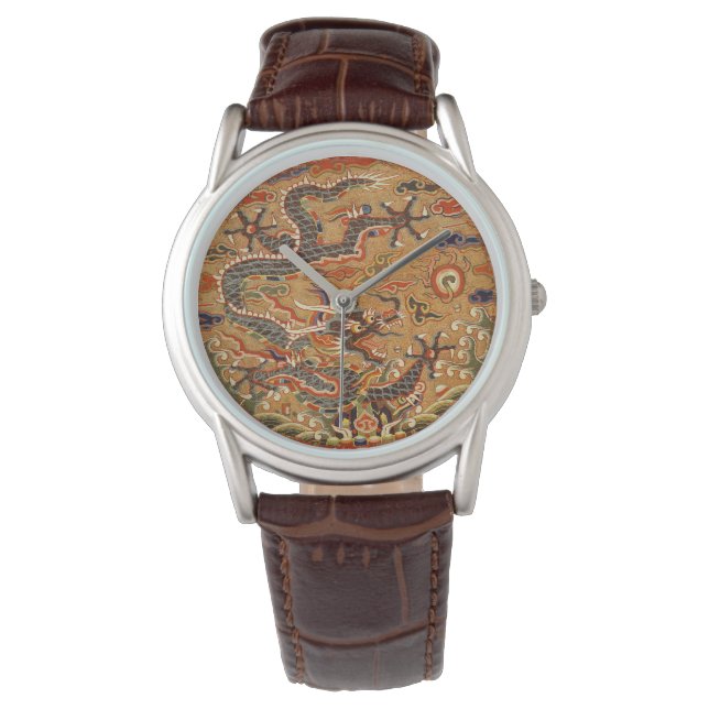 Orientalischer Drache eWatch Armbanduhr (Vorderseite)