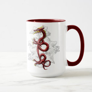 Orientalischer Drache Tasse