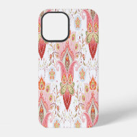 Orientalischer Flair: Damast-Pfau-Paisley