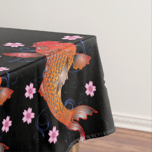 Orientalischer KOI Tischdecke