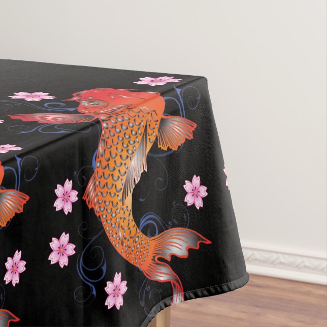 Orientalischer KOI Tischdecke (Beispiel)