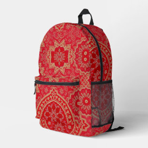ORIENTALISCHER marokkanischer indischer Boheme-Ruc Bedruckter Rucksack