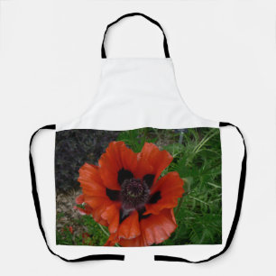 Orientalischer Mohn Schürze