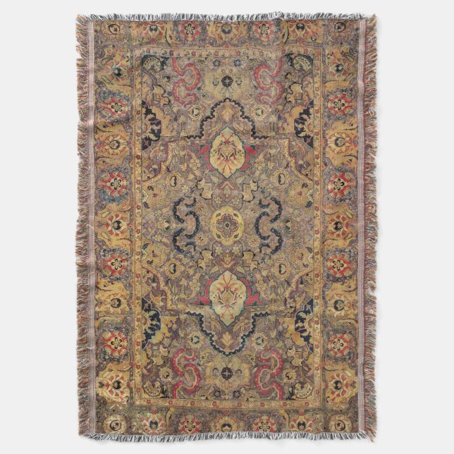 Orientalischer Perser Die Yakob "Polonaise" Print Decke (Vorderseite Vertikal)