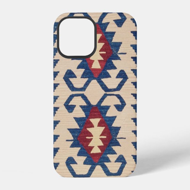 Orientalischer Teppich Killim iPhone 12 Hülle (Rückseite)