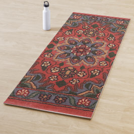 Orientalischer Teppichboden aus persianischem türk Yogamatte