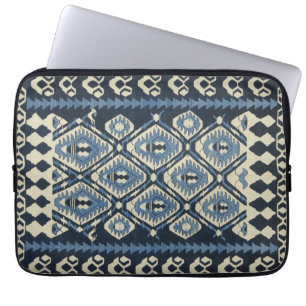 Orientalischer türkischer Perserteppich Blau Laptopschutzhülle