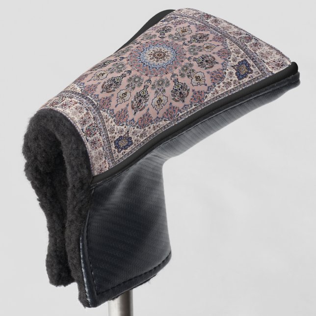 Orientalischer Türkischer Persischer Rug Teppich Golf Headcover (3/4 Vorderseite)