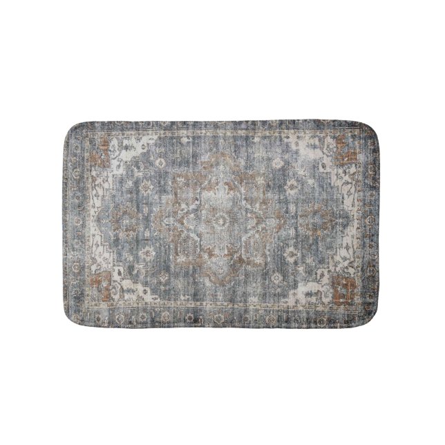 Orientalischer türkischer Persischer Teppich Badematte (Vorderseite)