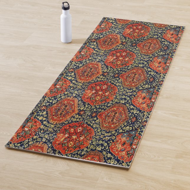 Orientalischer Wolldeckeblick im blue&orange Yogamatte (Beispiel)