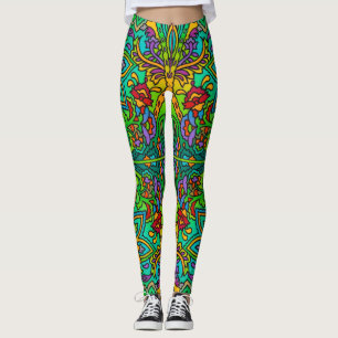 Orientalisches Aquarellmuster V + Ihre Ideen Leggings