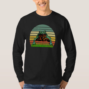 Orientalisches Feuer Tote und Frosch Männer Frauen T-Shirt