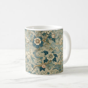 Orientalisches Gartenmuster Kaffeetasse