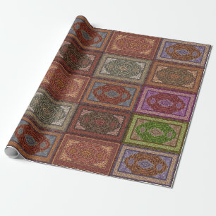Orientalisches persisches Wolldecke-Muster Geschenkpapier