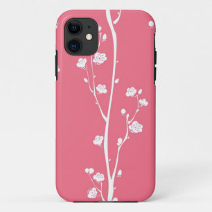 Orientalisches Pflaumenblütenmuster iPhone 11 Hülle