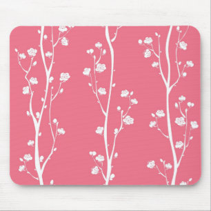 Orientalisches Pflaumenblütenmuster Mousepad