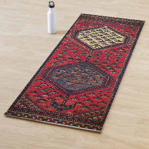 Orientalisches Rotrunnermuster Yogamatte