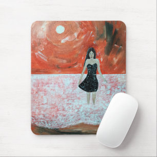 Orientalisches Sonnenuntergang-Gemälde von Alfred Mousepad