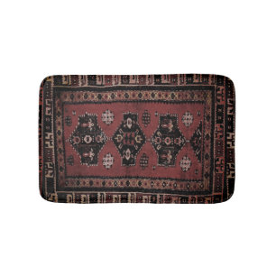 Orientalisches Stammes- Muster des Schmutzes Badematte