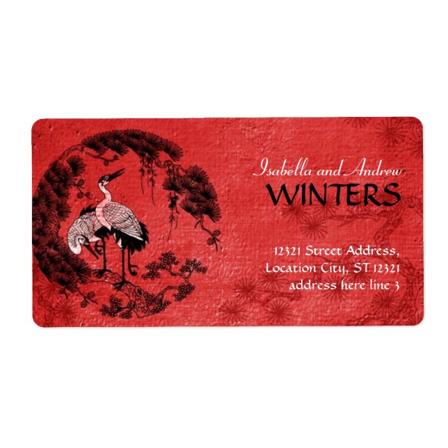 Orientalkrane (Vorne)