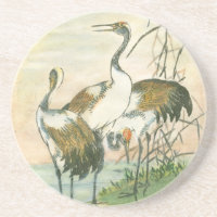 Orientalkrane am Wasser