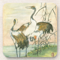 Orientalkrane am Wasser