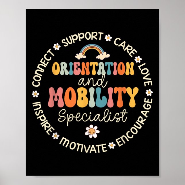 Orientation And Mobility Specialist Week Back To S Poster (Vorne)