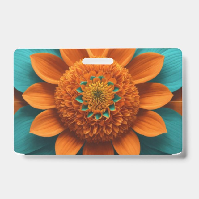 Orientation : Badge en plastique - Horizontal Pas  (Avant)