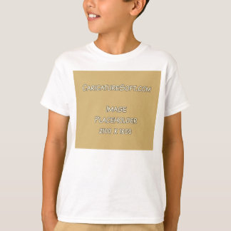 Orientation de paysage du T-shirt de l'enfant