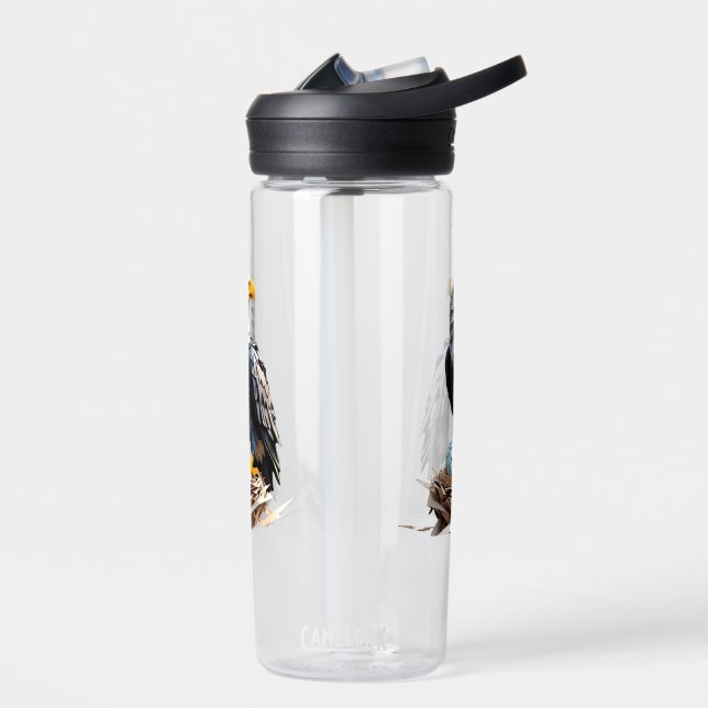 Origami American eagle  Trinkflasche (Links)