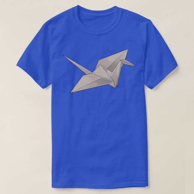 Origami Animal Shirt Mens Damen Ladys Paper Craf (Design vorne)