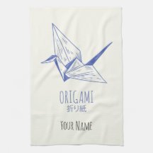 Origami Art japanische Faltkunst Retro Krane