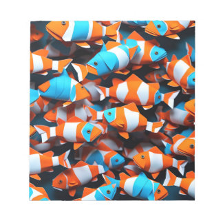 Origami Art - Schöne Harmonie: Clownfish Ballett Notizblock