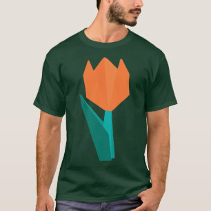 Origami-Blume T-Shirt