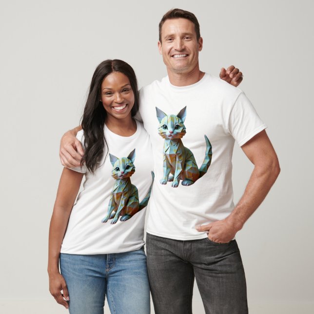 Origami Cat T - Shirt (Unisex)