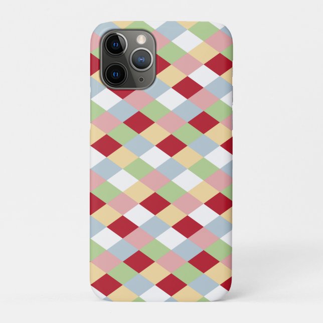 Origami Christmas - Harlequin Geometric Case-Mate iPhone Hülle (Rückseite)
