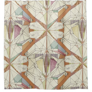 Origami Creative Pattern Duschvorhang